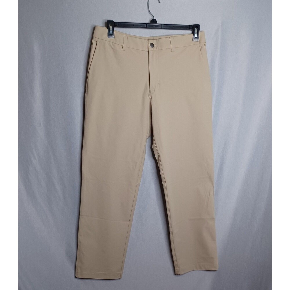 Lululemon Pants Mens 33x29 Beige Khaki Chino Golf Casual Office Stretch Athletic